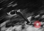 Image of International Ski Jumping Competition Bavaria Germany, 1957, second 21 stock footage video 65675069552
