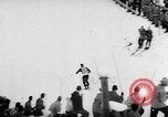 Image of International Ski Jumping Competition Bavaria Germany, 1957, second 29 stock footage video 65675069552