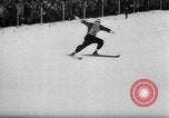 Image of International Ski Jumping Competition Bavaria Germany, 1957, second 36 stock footage video 65675069552
