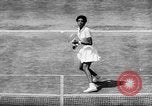 Image of Althea Gibson wins at Wimbledon United Kingdom, 1957, second 4 stock footage video 65675069555
