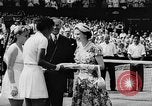 Image of Althea Gibson wins at Wimbledon United Kingdom, 1957, second 22 stock footage video 65675069555
