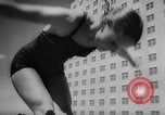 Image of Women divers compete at AAU meet in Houston, Texas Houston Texas USA, 1957, second 27 stock footage video 65675069557