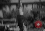 Image of Women divers compete at AAU meet in Houston, Texas Houston Texas USA, 1957, second 30 stock footage video 65675069557