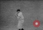 Image of Mickey Mantle and Ted Williams for batting title New York City USA, 1957, second 16 stock footage video 65675069559