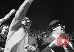 Image of Mickey Mantle and Ted Williams for batting title New York City USA, 1957, second 26 stock footage video 65675069559
