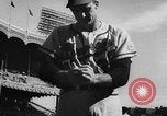 Image of Mickey Mantle and Ted Williams for batting title New York City USA, 1957, second 29 stock footage video 65675069559