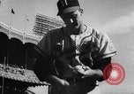 Image of Mickey Mantle and Ted Williams for batting title New York City USA, 1957, second 30 stock footage video 65675069559
