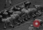 Image of Notre Dame upsets Oklahoma in 7-0 football victory Norman Oklahoma USA, 1957, second 11 stock footage video 65675069560