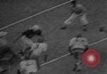 Image of Notre Dame upsets Oklahoma in 7-0 football victory Norman Oklahoma USA, 1957, second 12 stock footage video 65675069560