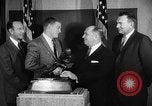 Image of Notre Dame upsets Oklahoma in 7-0 football victory Norman Oklahoma USA, 1957, second 19 stock footage video 65675069560