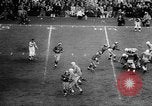 Image of Notre Dame upsets Oklahoma in 7-0 football victory Norman Oklahoma USA, 1957, second 34 stock footage video 65675069560