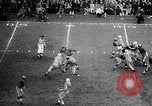 Image of Notre Dame upsets Oklahoma in 7-0 football victory Norman Oklahoma USA, 1957, second 35 stock footage video 65675069560