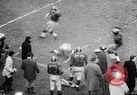 Image of Notre Dame upsets Oklahoma in 7-0 football victory Norman Oklahoma USA, 1957, second 43 stock footage video 65675069560