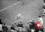 Image of Notre Dame upsets Oklahoma in 7-0 football victory Norman Oklahoma USA, 1957, second 45 stock footage video 65675069560