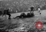 Image of Notre Dame upsets Oklahoma in 7-0 football victory Norman Oklahoma USA, 1957, second 58 stock footage video 65675069560