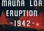Standbild Mauna Loa Eruption Hawaii USA, 1942, aus Sekunde 3 historischem Filmmaterial Videoclip 65675069590