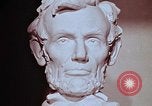 Image of statues and monuments Washington DC USA, 1969, second 56 stock footage video 65675069601