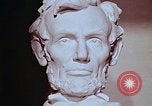 Image of statues and monuments Washington DC USA, 1969, second 58 stock footage video 65675069601