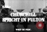 Immagine di Winston Churchill visite Westminster College Fulton Missouri USA, 1946, secondo 7 filmato di repertorio 65675069604