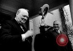 Immagine di Winston Churchill visite Westminster College Fulton Missouri USA, 1946, secondo 23 filmato di repertorio 65675069604