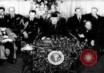 Immagine di Winston Churchill visite Westminster College Fulton Missouri USA, 1946, secondo 44 filmato di repertorio 65675069604