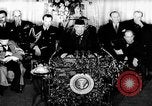 Immagine di Winston Churchill visite Westminster College Fulton Missouri USA, 1946, secondo 45 filmato di repertorio 65675069604