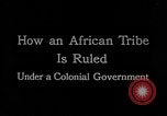Image of African tribe Belgian Congo, 1939, second 6 stock footage video 65675069619