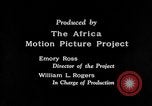 Image of African tribe Belgian Congo, 1939, second 12 stock footage video 65675069619