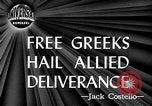 Image of Liberation of Greece Athens Greece, 1944, second 3 stock footage video 65675069631