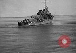 Image of General Douglas MacArthur aboard the USS Nashville (CL-43)  Leyte Philippines, 1944, second 38 stock footage video 65675069636