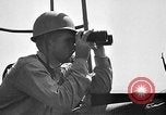 Image of General Douglas MacArthur aboard the USS Nashville (CL-43)  Leyte Philippines, 1944, second 57 stock footage video 65675069636