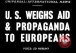Image of European Recovery Program Washington DC USA, 1948, second 5 stock footage video 65675069637