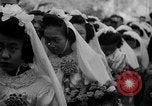 Image of mass Chinese wedding Shanghai China, 1948, second 13 stock footage video 65675069641