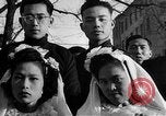 Image of mass Chinese wedding Shanghai China, 1948, second 51 stock footage video 65675069641