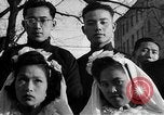 Image of mass Chinese wedding Shanghai China, 1948, second 53 stock footage video 65675069641