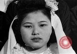 Image of mass Chinese wedding Shanghai China, 1948, second 54 stock footage video 65675069641