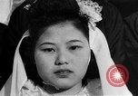 Image of mass Chinese wedding Shanghai China, 1948, second 55 stock footage video 65675069641