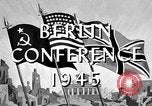 Image of Potsdam Conference Berlin Germany, 1945, second 20 stock footage video 65675069645