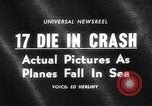 Image of aircraft collide Bermuda Island, 1964, second 4 stock footage video 65675069652