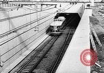 Image of new vehicular tunnel Holland Netherlands, 1957, second 22 stock footage video 65675069672