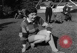 Image of raccoon coats Allentown Pennsylvania USA, 1957, second 52 stock footage video 65675069673