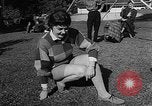 Image of raccoon coats Allentown Pennsylvania USA, 1957, second 54 stock footage video 65675069673