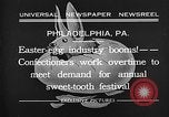 Standbild Vorbereitung der Ostereier Philadelphia Pennsylvania USA, 1932, aus Sekunde 4 historischem Filmmaterial Videoclip 65675069702