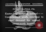 Standbild Vorbereitung der Ostereier Philadelphia Pennsylvania USA, 1932, aus Sekunde 9 historischem Filmmaterial Videoclip 65675069702