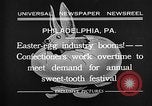 Standbild Vorbereitung der Ostereier Philadelphia Pennsylvania USA, 1932, aus Sekunde 12 historischem Filmmaterial Videoclip 65675069702