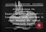 Standbild Vorbereitung der Ostereier Philadelphia Pennsylvania USA, 1932, aus Sekunde 14 historischem Filmmaterial Videoclip 65675069702