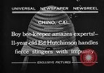 Standbild Ed Hutchinson Chino California USA, 1932, aus Sekunde 9 historischem Filmmaterial Videoclip 65675069703