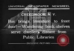 Standbild Bus mit Bücher Creedmoor New York USA, 1932, aus Sekunde 1 historischem Filmmaterial Videoclip 65675069704