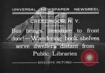 Standbild Bus mit Bücher Creedmoor New York USA, 1932, aus Sekunde 4 historischem Filmmaterial Videoclip 65675069704