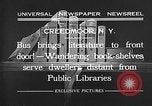 Standbild Bus mit Bücher Creedmoor New York USA, 1932, aus Sekunde 14 historischem Filmmaterial Videoclip 65675069704